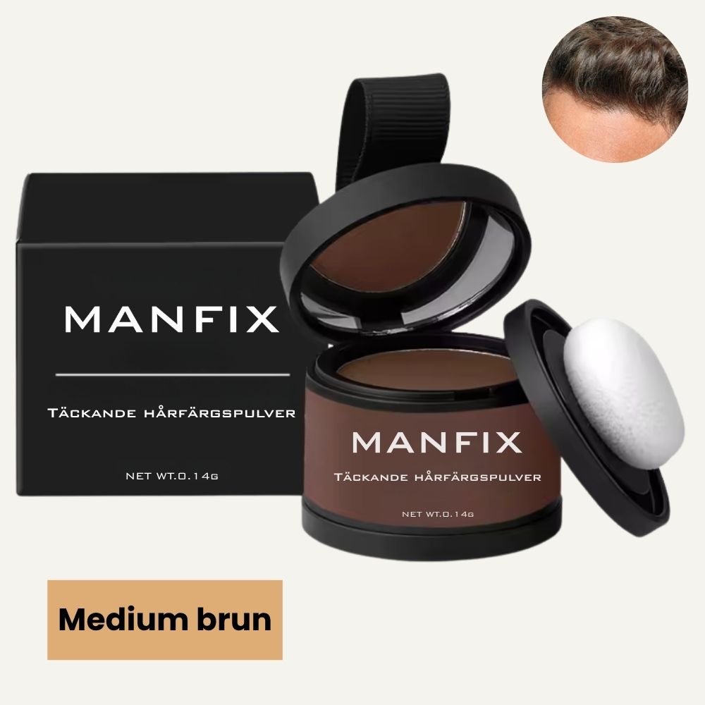 Manfix - Ökat självförtroende med tjockare hår på sekunder